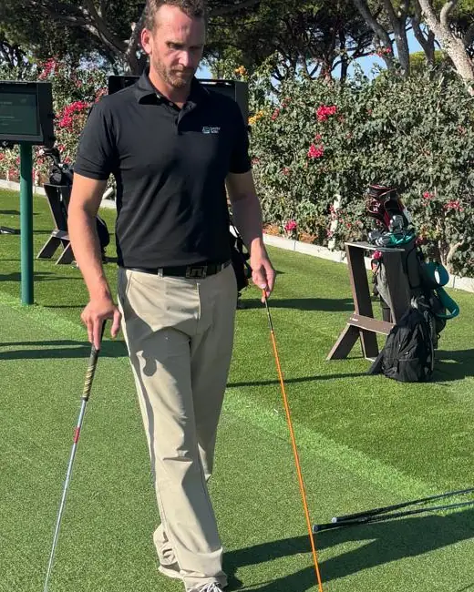 Edouard Davry, professeur de golf PGA