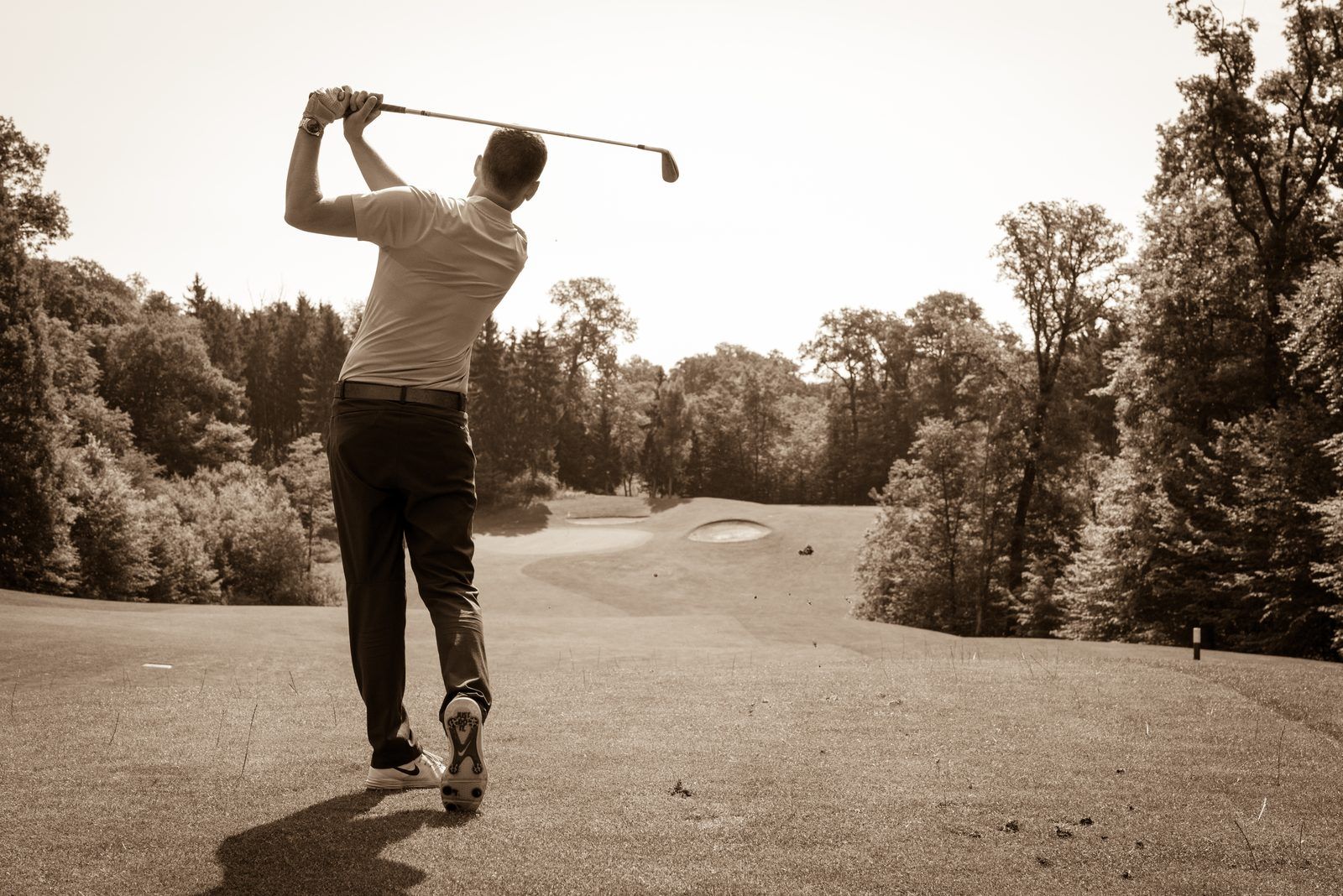 Swing d'Edouard Davry, entraîneur de golf Pro PGA